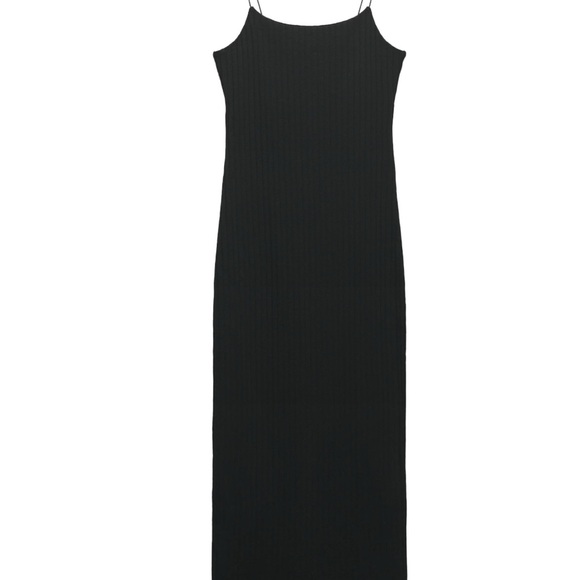 Zara Black Sleeveless Maxi Dress - Picture 1 of 5